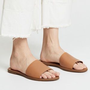 Madewell The Boardwalk Post Slide Sandal 6.5